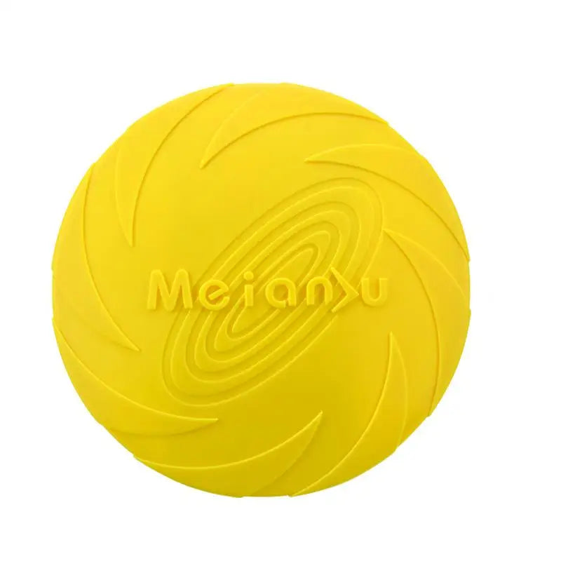 OUZEY Bite-Resistant Flying Disc & Training Toy for Dogs