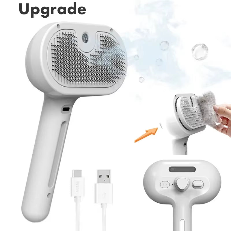 FurFlex 3-in-1 Steam Brush for Pets