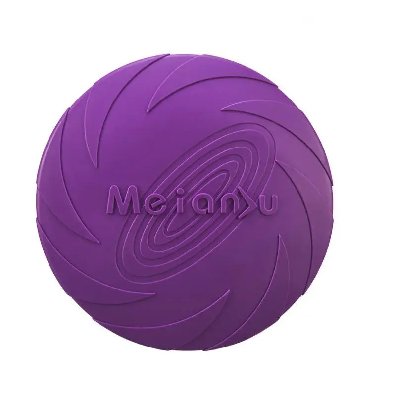 OUZEY Bite-Resistant Flying Disc & Training Toy for Dogs