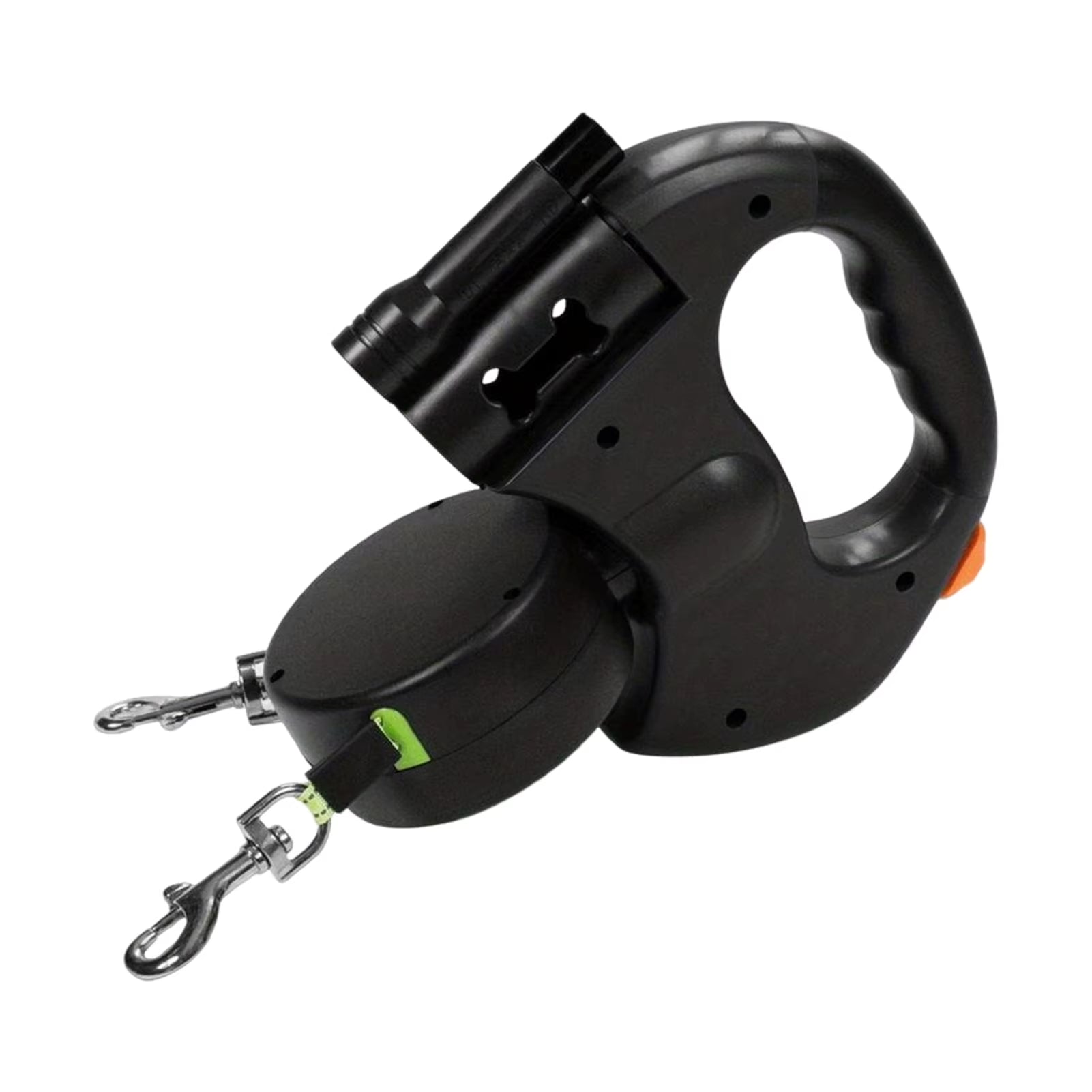 Innovative Dual Retractable Dog Leash with LED Lights